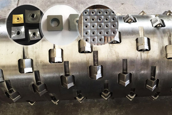 jakość  Twin Shaft Plastic Shredder Blades , CE Shredder Machine Blades fabryka
