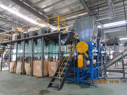 Maszyny do recyklingu plastikowych butelek Wannan Motor 100kW