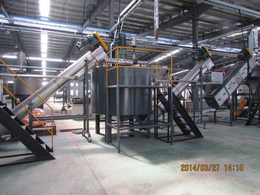 Maszyny do recyklingu plastikowych butelek Wannan Motor 100kW