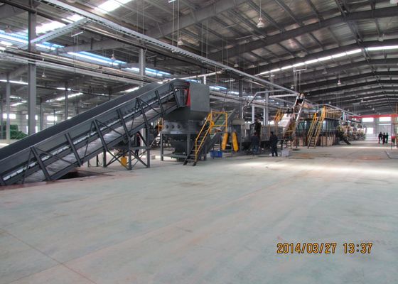 Linia do recyklingu butelek PET z cięciem do mycia plastikowych odpadów recyklingowych