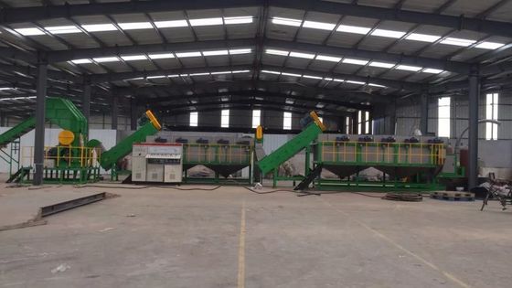 Maszyna myjąco-recyklingowa do rozdrabniania folii PE 1000kg / h