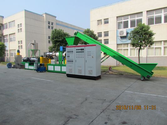 3-fazowa maszyna do granulowania folii z tworzywa sztucznego 1000 kg / h Maszyna do granulowania tworzyw sztucznych