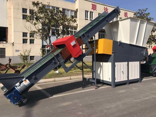 Niszczarka do folii z tworzywa sztucznego D2 Blade, maszyna do recyklingu folii Hdpe