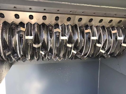 Niszczarka do folii z tworzywa sztucznego D2 Blade, maszyna do recyklingu folii Hdpe