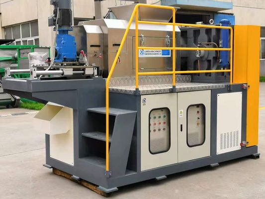Wysokiej jakości maszyna do granulowania tworzyw sztucznych 500kg / h do folii PE