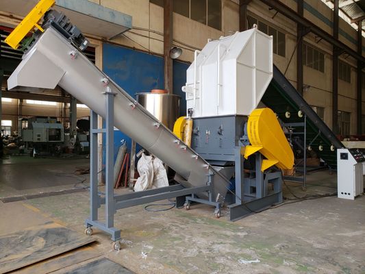 500kg / H 1000kg / H PP Kruszarka do folii PE Maszyna do recyklingu folii PE