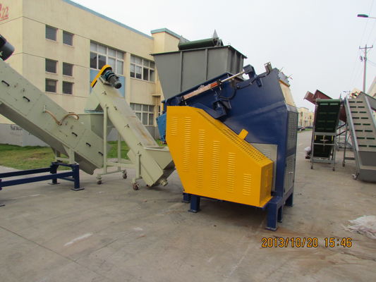 System PLC 400kg / H Rozdrabniacz jednowałowy 380V