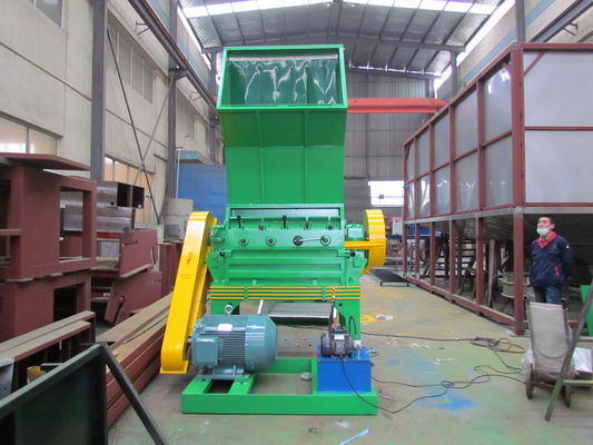 1500kg / H 90kw Folie PE Kruszarka do tworzyw sztucznych