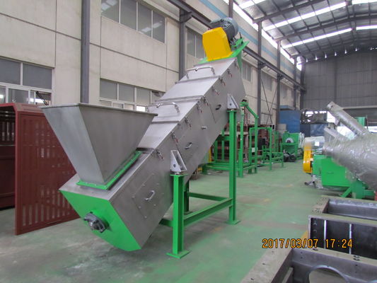 2000kg / H PET PE PP HDPE LDPE LLDPE Plastikowa podkładka cierna